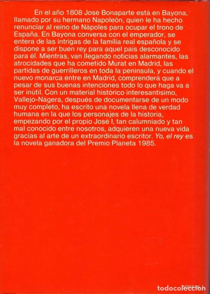 Libros: YO, EL REY - Juan Antonio Vallejo-Nagera - Foto 2