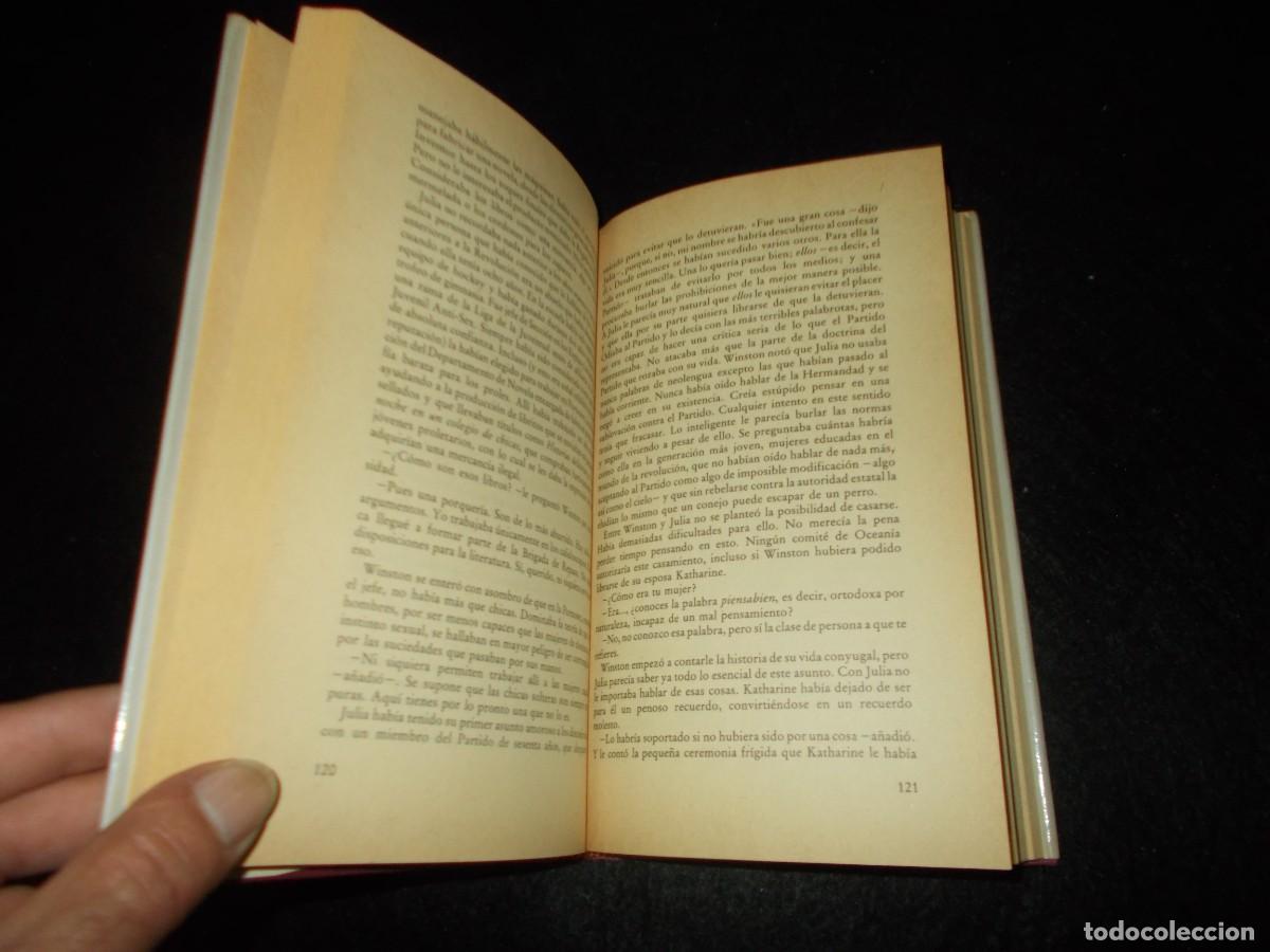 Libros: 1984, GEORGE ORWEL. C&iacute;rculo de Lectores 1985. Novela Libro - Foto 4