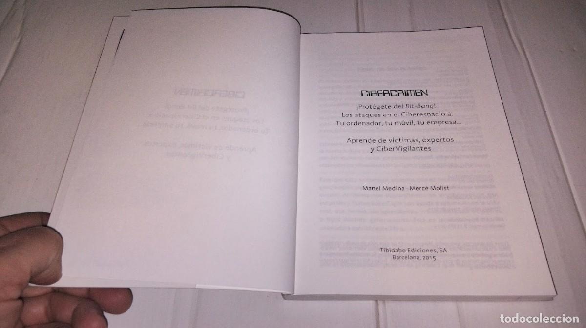 Libros: Cibercrimen - Manel Medina - Merc&egrave; Molist - Tibidabo Ediciones 2015 - Foto 6