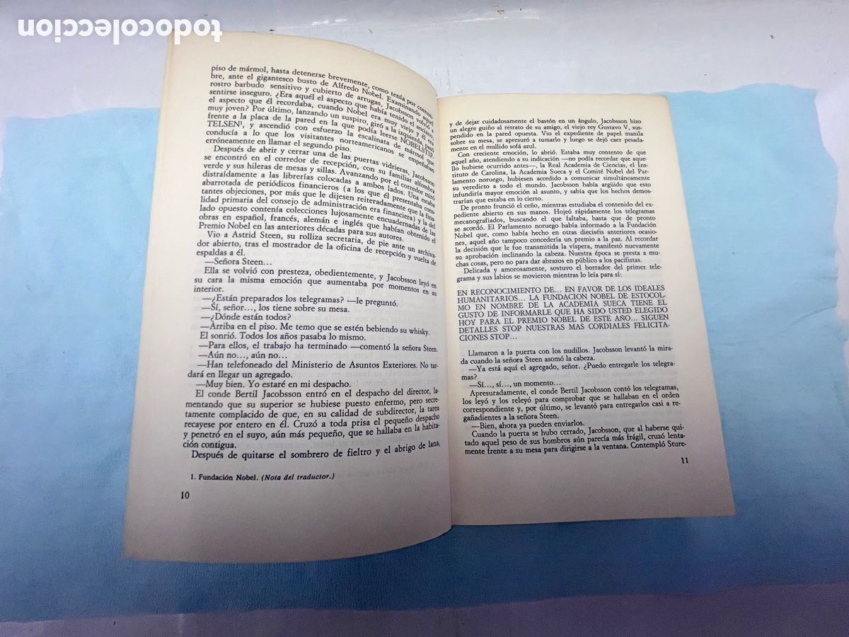 Libros: EL PREMIO NOBEL - Irving Wallage - Foto 5