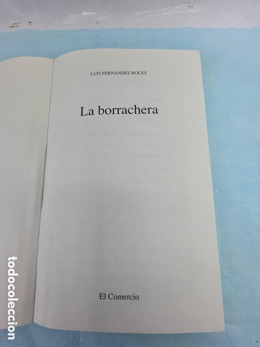 Libros: LA BORRACHERA - Luis Fern&aacute;ndez Roces - Foto 3