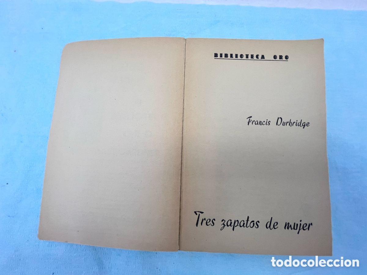 Libros: 3 ZAPATOS DE MUJER - Francis Durbridge - Foto 2