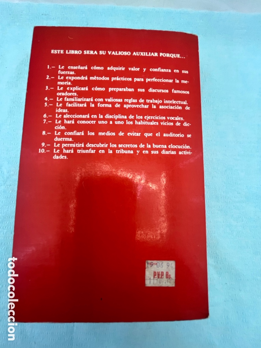 Libros: COMO HABLAR BIEN EN P&Uacute;BLICO - Dale Carnegie - Foto 8