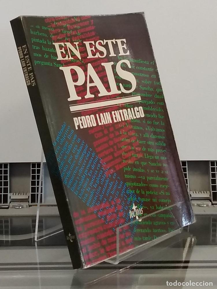 Libros: En este pa&iacute;s - Pedro La&iacute;n Entralgo - Foto 1