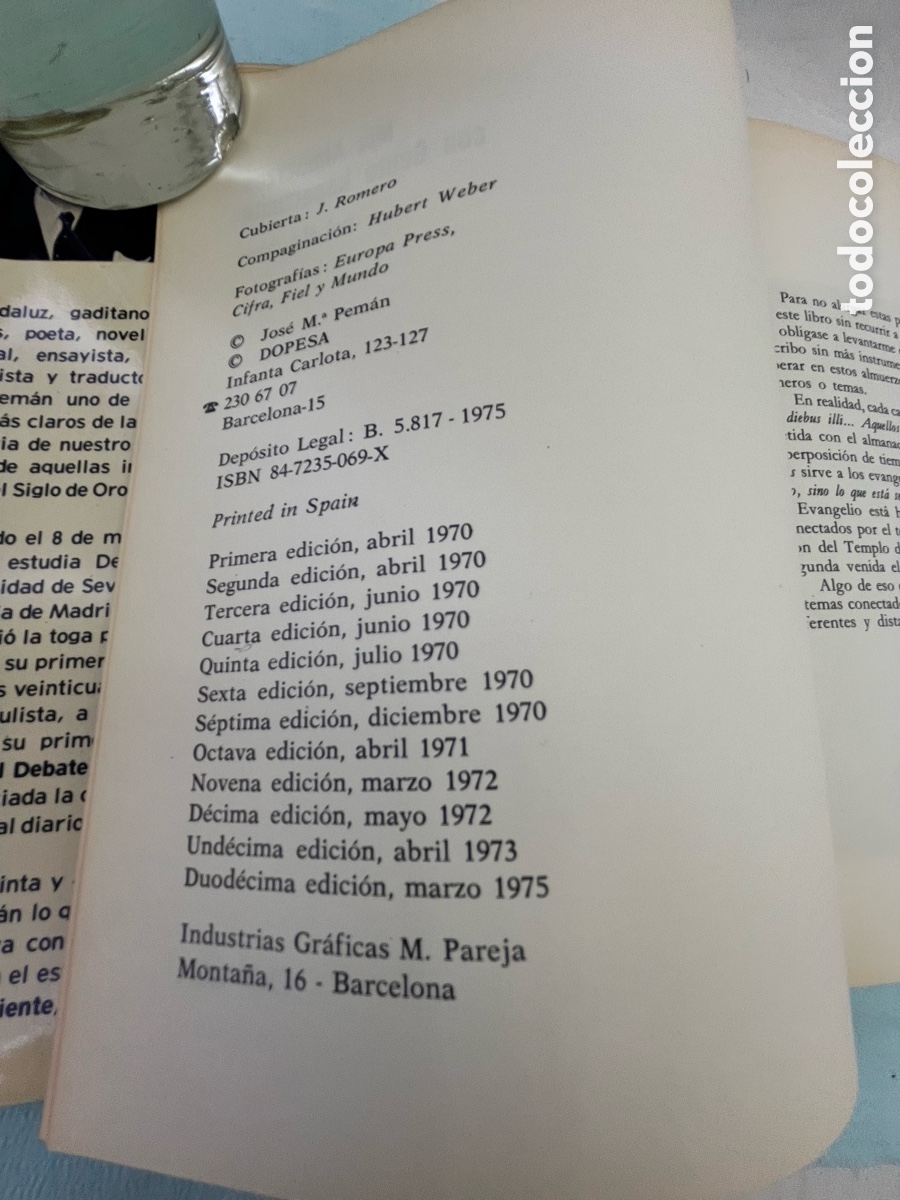 Libros: MIS ALMUERZOS CON GENTE IMPORTANTE - Jos&eacute; M&ordf; Peman - Foto 5