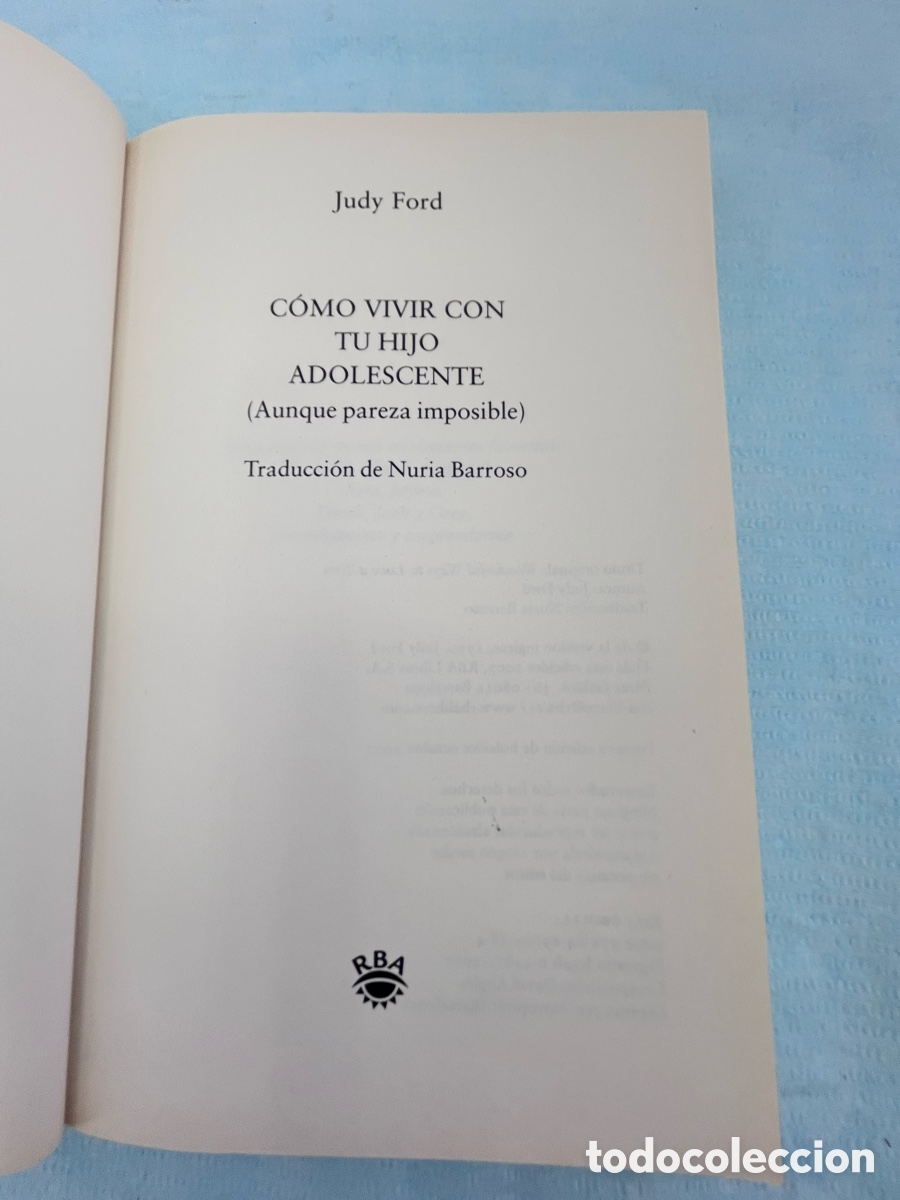 Libros: COMO VIVIR CON TU HIJO ADOLESCENTE - Judy Ford - Foto 2