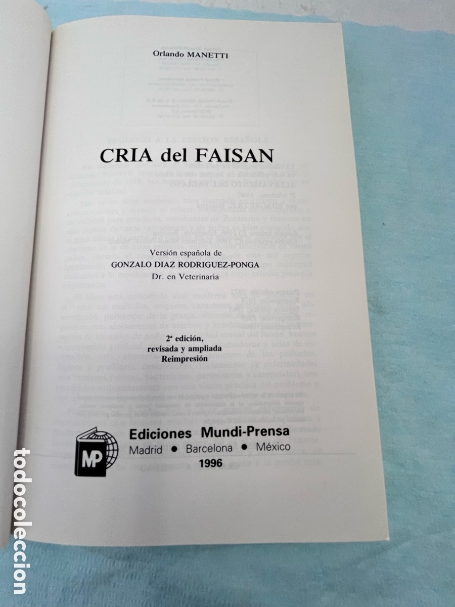 Libros: CR&Iacute;A DEL FAIS&Aacute;N - Orlando Manetti - Foto 2