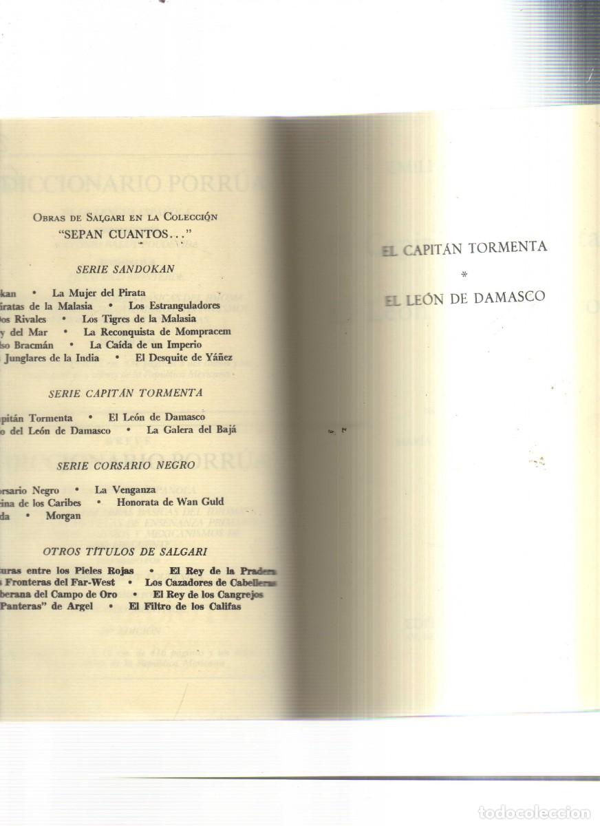 Libros: EMILIO SALGARI - COLECCI&Oacute;N COMPLETA 2 N&Uacute;MEROS - ED. PORR&Uacute;A - CJ170 - Foto 2