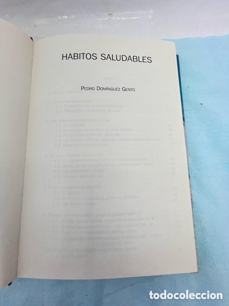 Libros: H&Aacute;BITOS SALUDABLES - Pedro Dom&iacute;nguez Gento - Foto 3