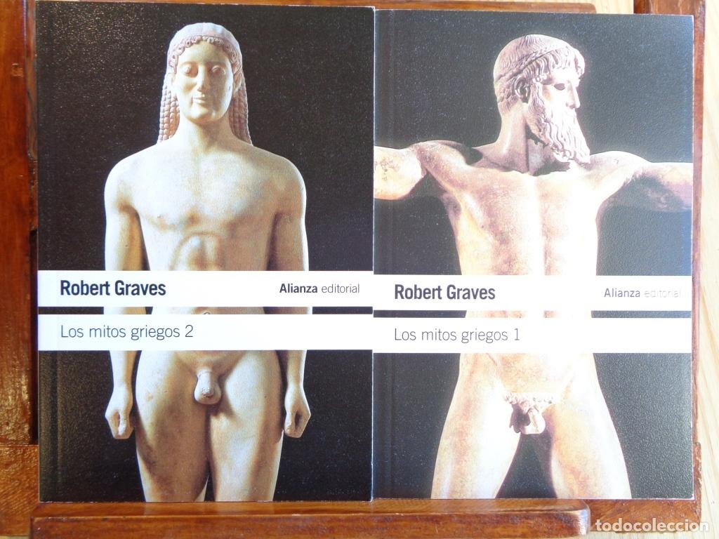 Libros: LOS MITOS GRIEGOS (Dos Vol&uacute;menes). - ROBERT GRAVES - Foto 1