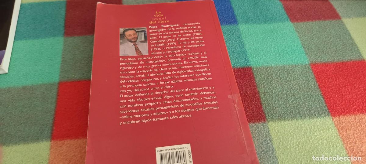 Libros: LA VIDA SEXUAL DEL CLERO. PEPE RODR&Iacute;GUEZ - Foto 4