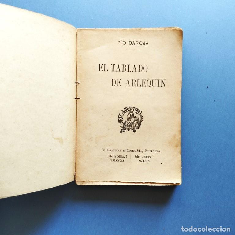 Libros: EL TABLADO DE ARLEQU&Iacute;N. - BAROJA, P&iacute;o. - Foto 1