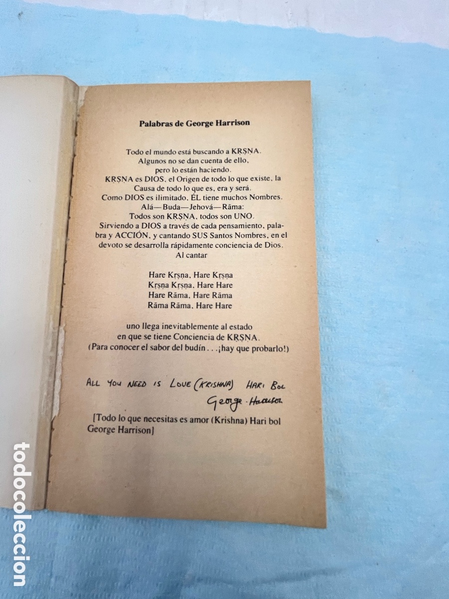 Libros: GEORGE HARRISON Y EL MANTRA - Marcos Zafarani - Foto 2