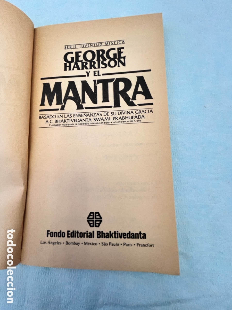 Libros: GEORGE HARRISON Y EL MANTRA - Marcos Zafarani - Foto 3