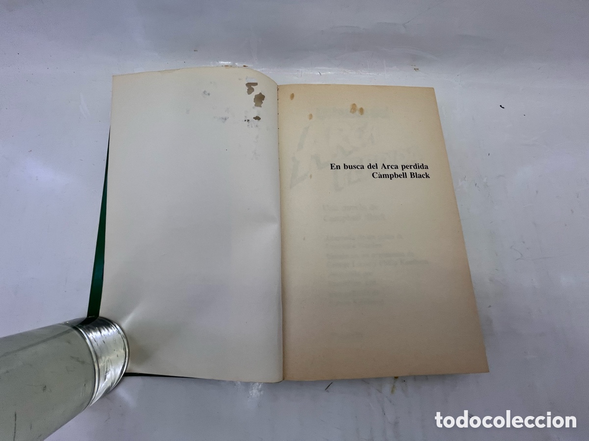 Libros: EN BUSCA DEL ARCA PERDIDA - Campbell Black - Foto 3