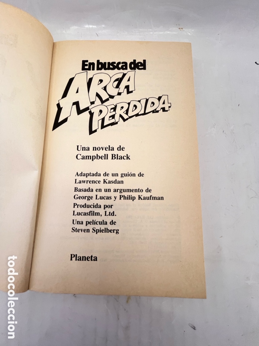 Libros: EN BUSCA DEL ARCA PERDIDA - Campbell Black - Foto 4