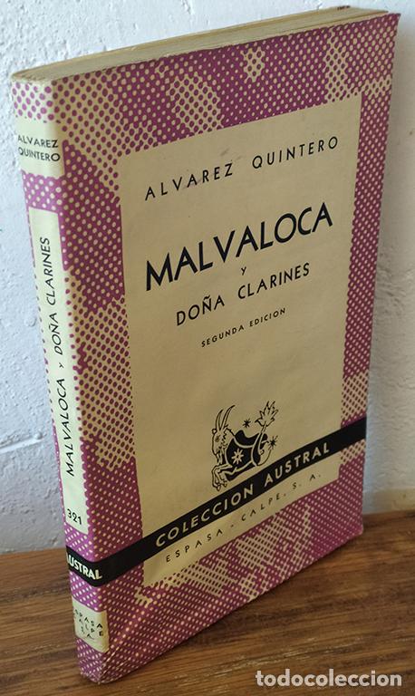 Libros: MALVALOCA y Do&ntilde;a Clarines - &Aacute;LVAREZ QUINTERO - Foto 1