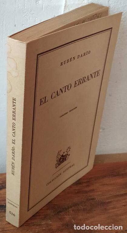 Libros: EL CANTO ERRANTE - RUB&Eacute;N DAR&Iacute;O - Foto 1