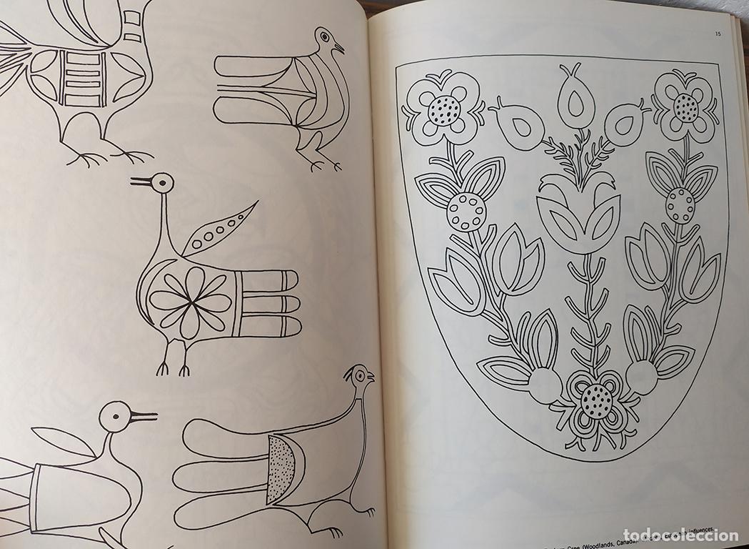 Libros: NORTH AMERICAN INDIAN DESIGN Coloring book - PAUL E. KENNEDY - Foto 2