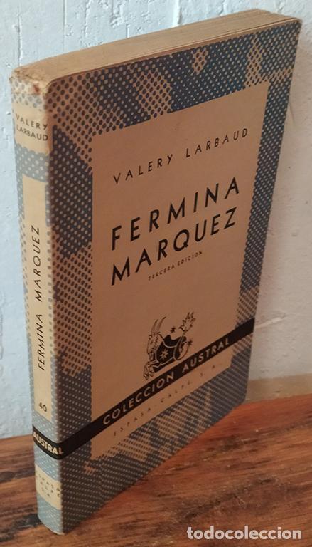 Libros: FERMINA M&Aacute;RQUEZ - VALERY LARBAUD - Foto 1