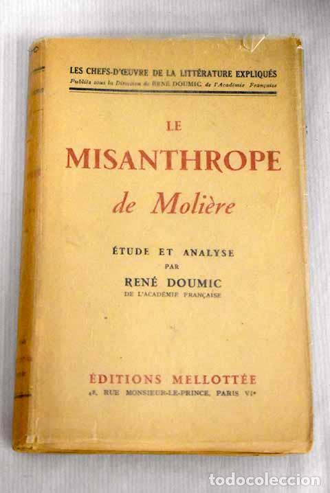 Libros: Le misanthrope: Moliere.- Moliere - Foto 1