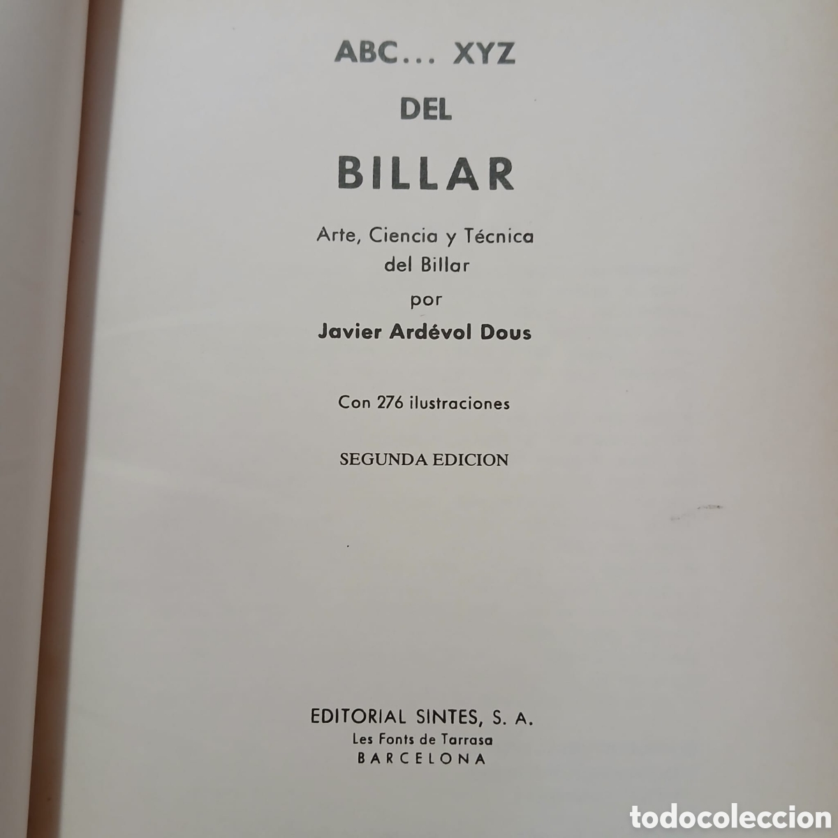 Libros: ABC..XYZ del billar...... - Foto 2