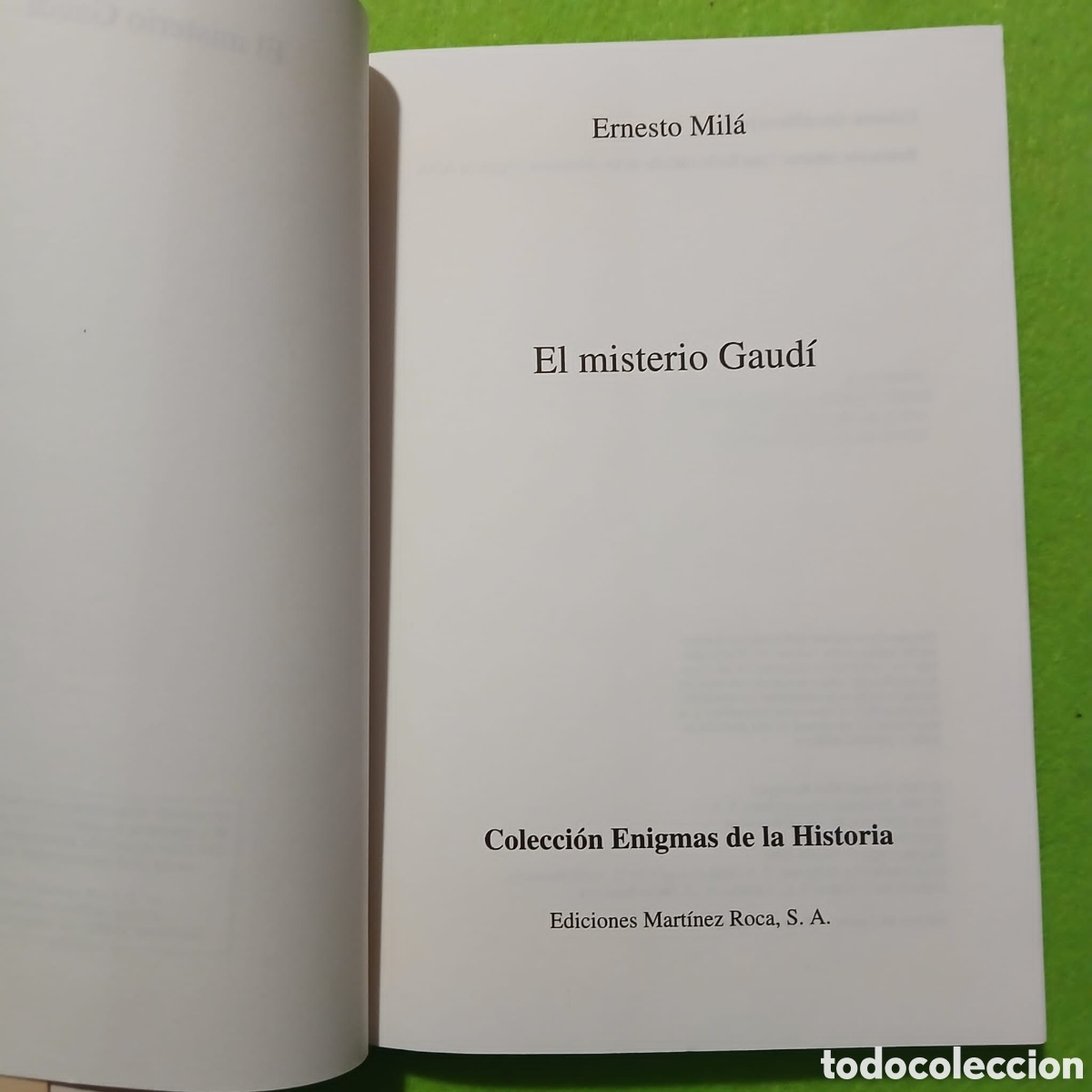 Libros: El Misterio Gaudi, Ernesto Mil&aacute; - Foto 2