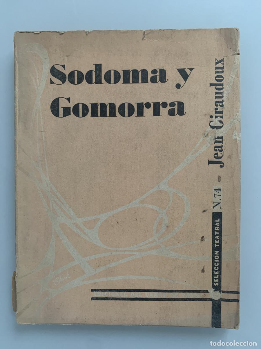 Libros: SODOMA Y GOMORRA - Jean Ciraudoux - Foto 1