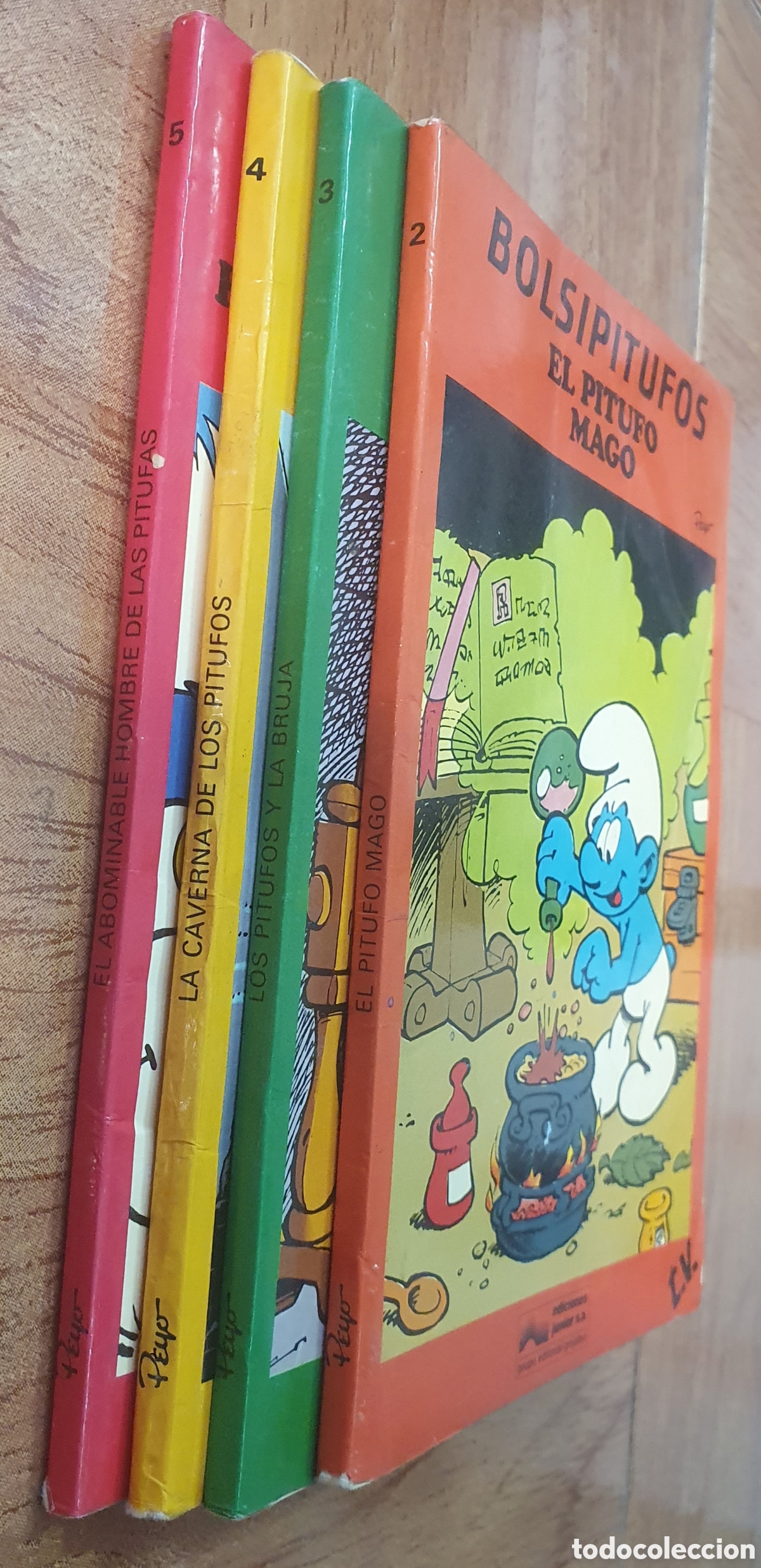 Libros: Bolsipitufos � 4 N&uacute;meros (2-3-4-5) - Peyo - Foto 3