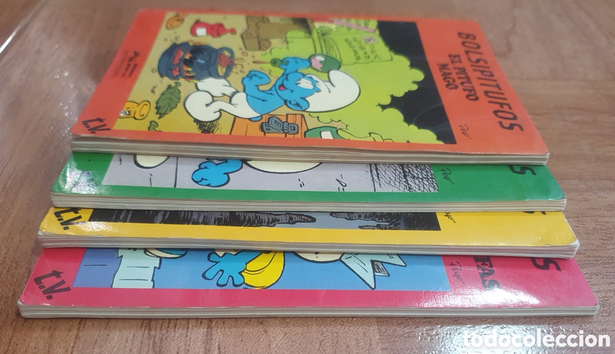 Libros: Bolsipitufos � 4 N&uacute;meros (2-3-4-5) - Peyo - Foto 4