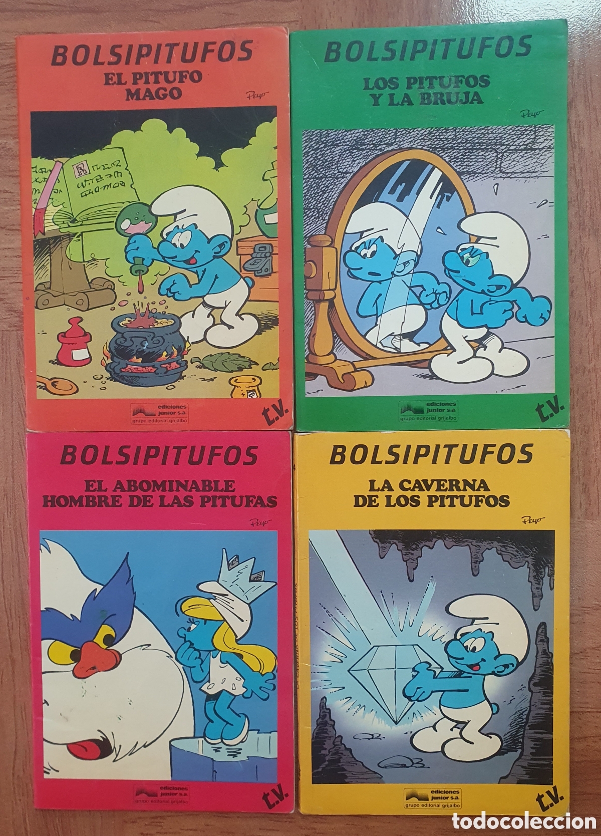Libros: Bolsipitufos � 4 N&uacute;meros (2-3-4-5) - Peyo - Foto 1