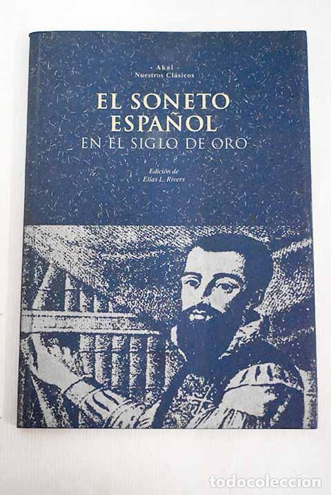 Libros: El soneto espa&ntilde;ol en el Siglo de Oro - Foto 1