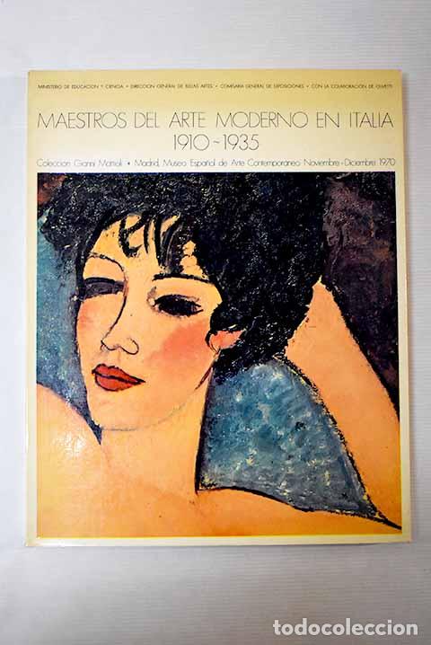 Libros: Maestros del arte moderno en Italia 1910-1935