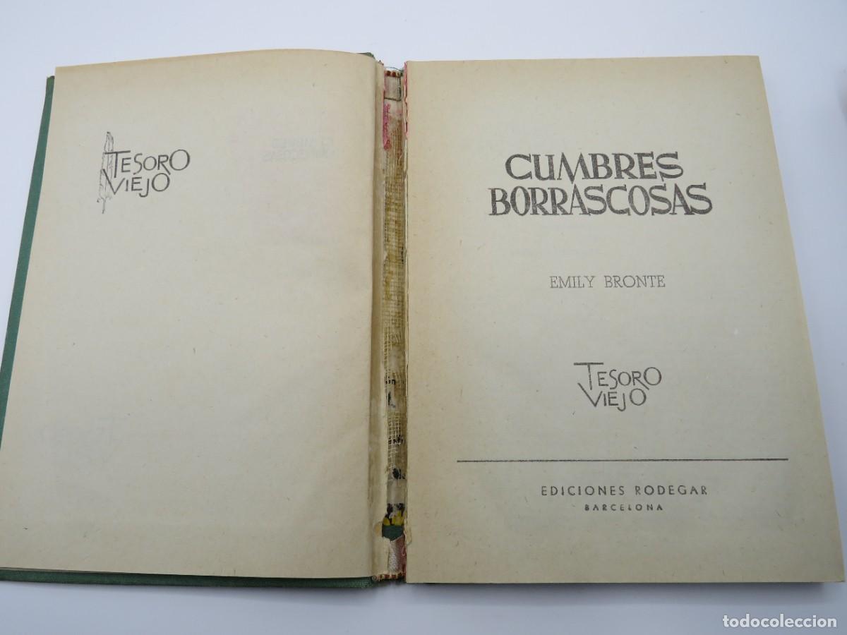 Libros: Cumbres Borrascosas - Emily Bronte - Ediciones Rodegar - Foto 2