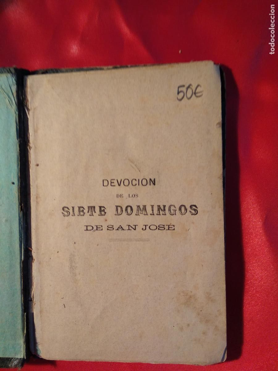 Libros: Devocion de los Siente Domingos de San Jos&eacute; REI.754 - Foto 2