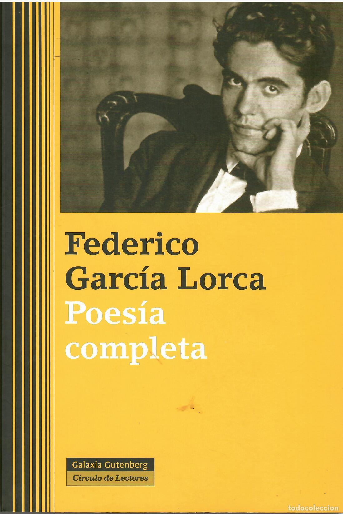 Libros: Poes&iacute;a completa. - Federico Garc&iacute;a Lorca. - Foto 1