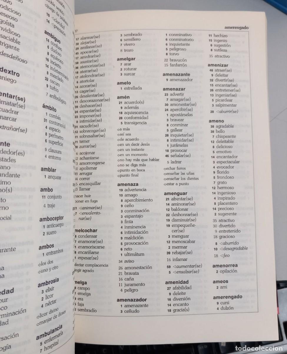 Libros: Gran diccionario de sin&oacute;nimos y ant&oacute;nimos - VV.AA - Foto 7