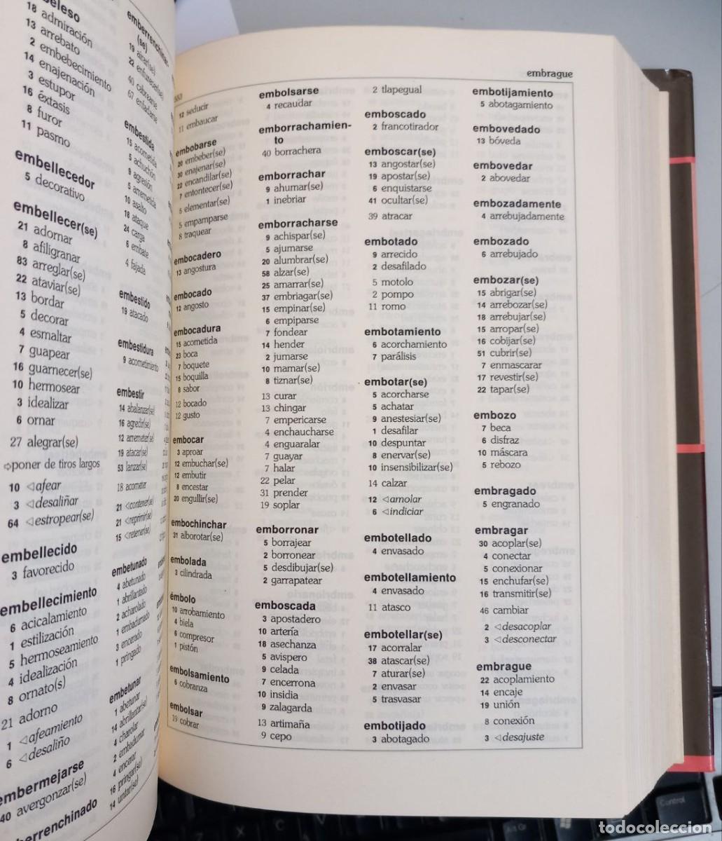 Libros: Gran diccionario de sin&oacute;nimos y ant&oacute;nimos - VV.AA - Foto 9