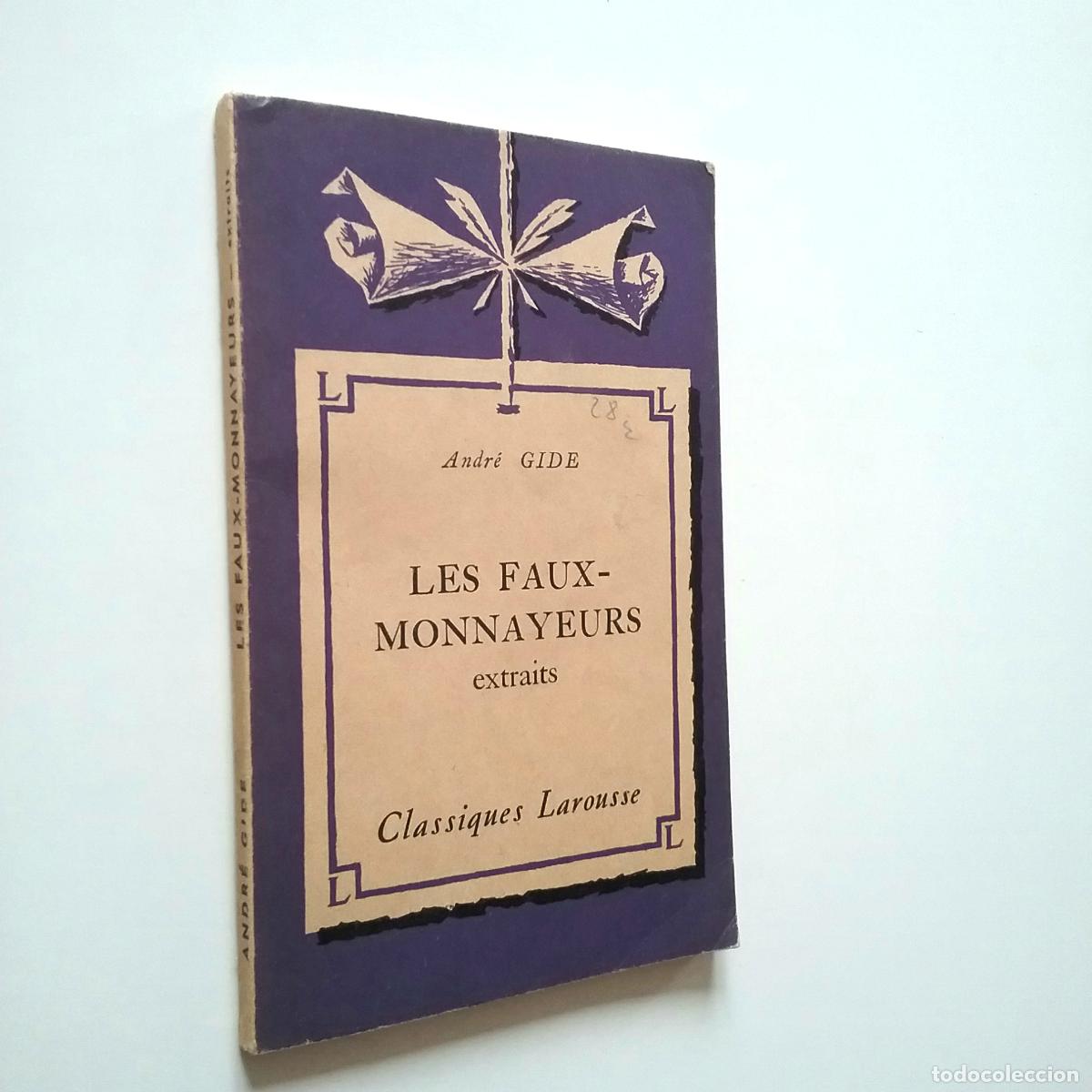 Libros: Andr&eacute; Gide - Les faux-monnayeurs - Foto 1