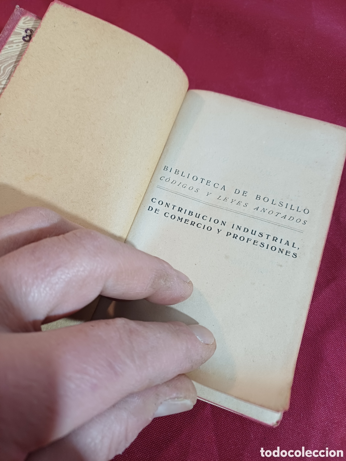 Libros: LIBRO, CONTRIBUCI&Oacute;N INDUSTRIAL, ED. GONGORA, 1942 - Foto 5