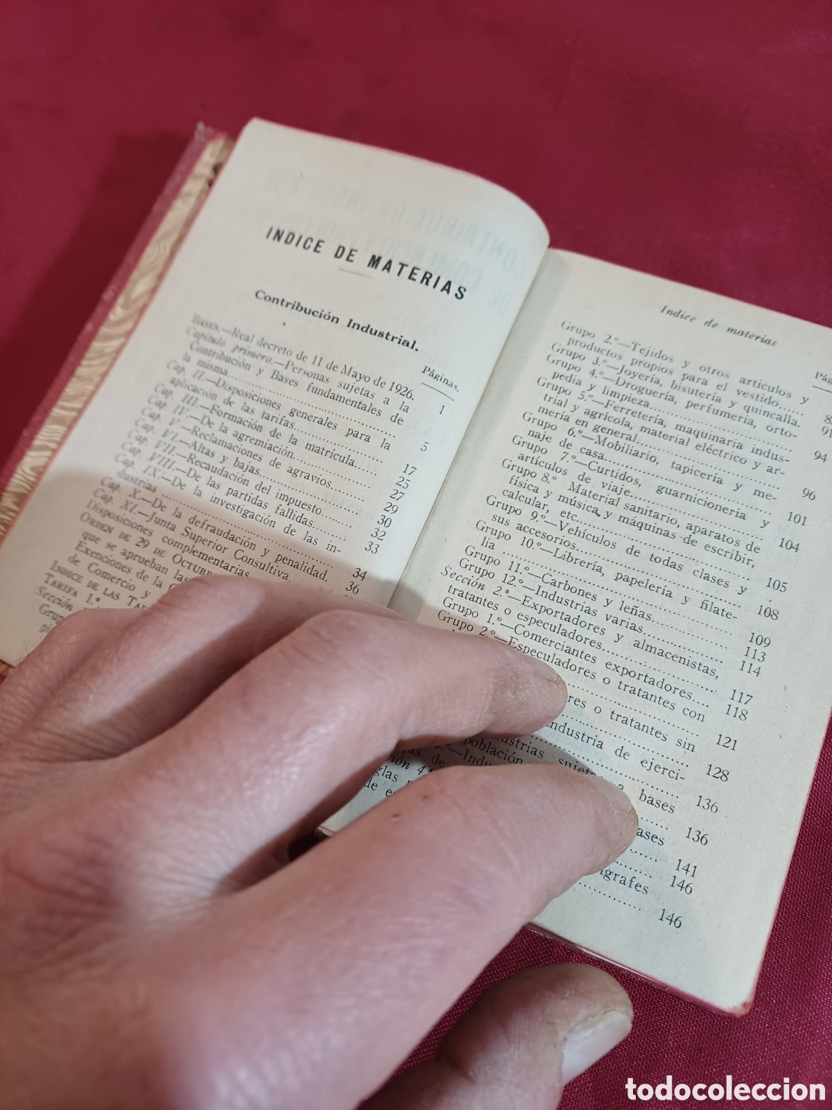 Libros: LIBRO, CONTRIBUCI&Oacute;N INDUSTRIAL, ED. GONGORA, 1942 - Foto 7