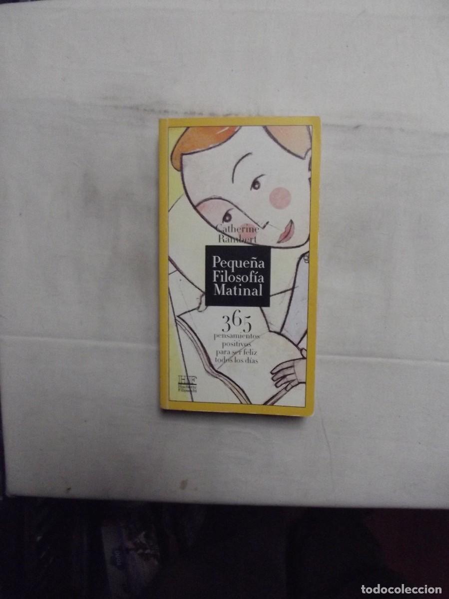 Libros: PEQUE&Ntilde;A FILOSOFIA MATINAL POR CATHERINE RAMBERT - Foto 1