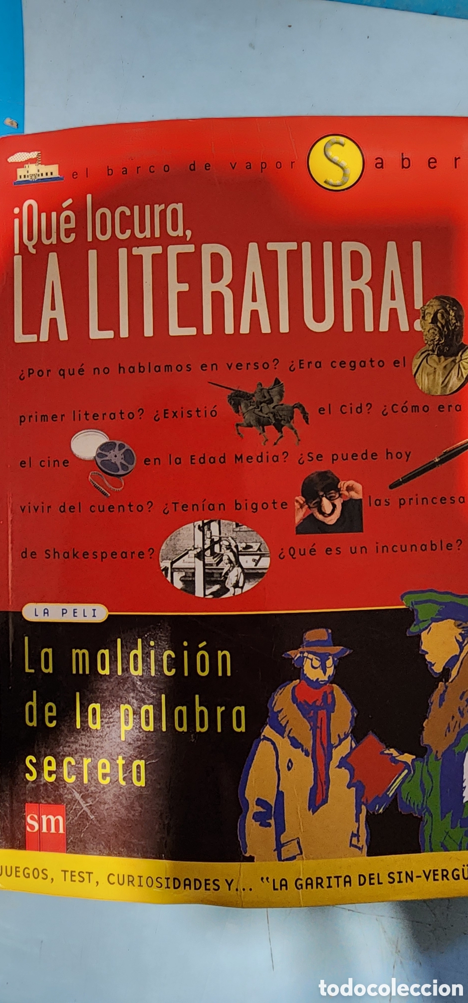 books: Libro vintage iQu&eacute; locura, A LITERATURA!