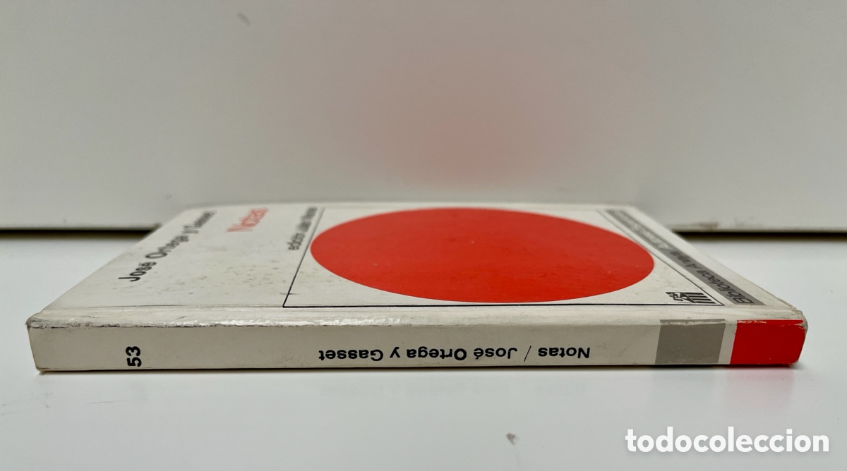 Libros: Notas. Jos&eacute; Ortega y Gasset. - Foto 2