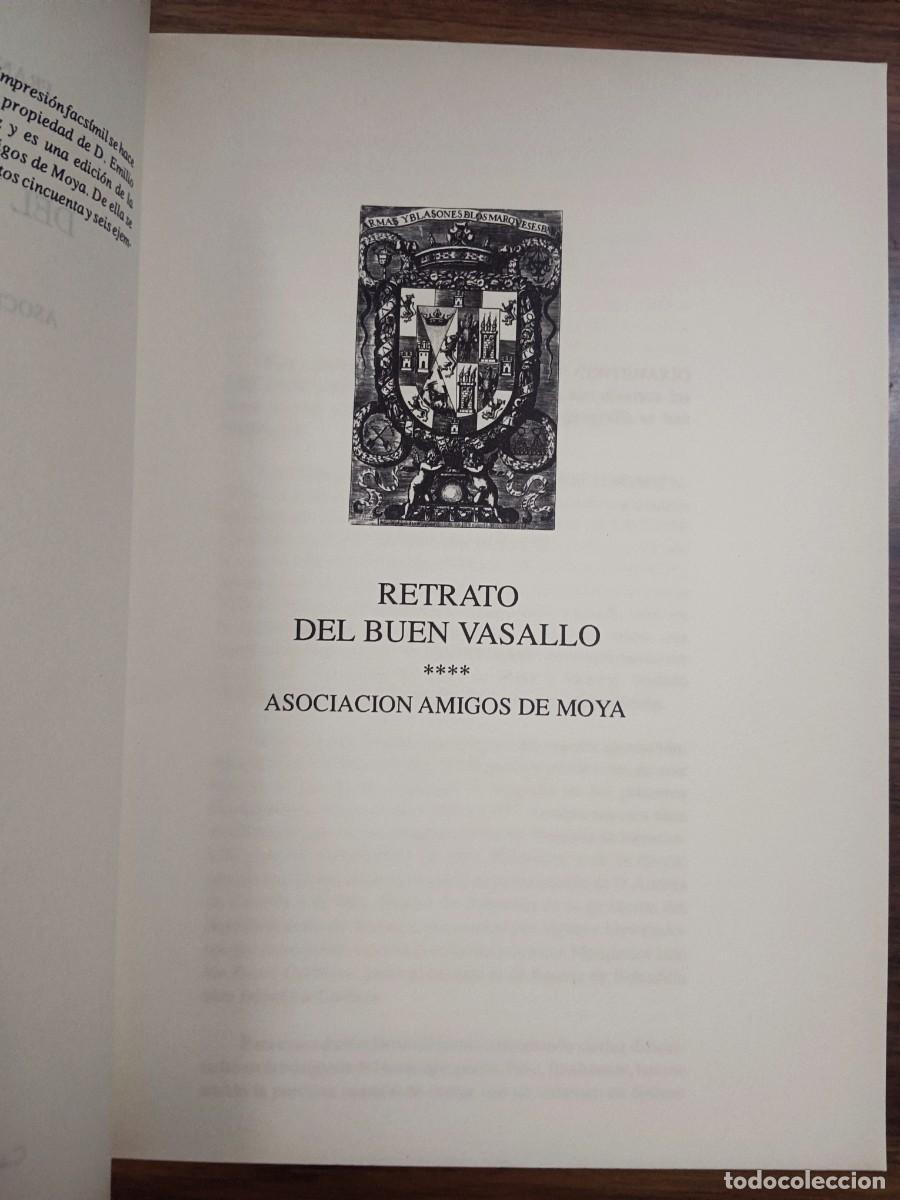 Libros: RETRATO DEL BUEN VASALLO - Francisco Pinel Monroy - Foto 2