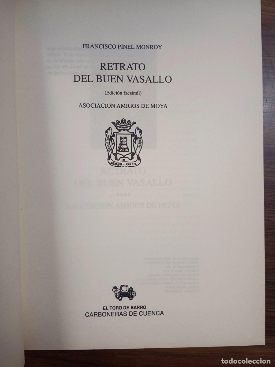 Libros: RETRATO DEL BUEN VASALLO - Francisco Pinel Monroy - Foto 3