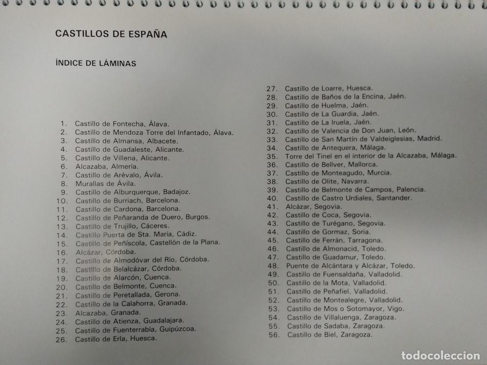 Libros: 56 castillos de Espa&ntilde;a, l&aacute;minas en color - vvaa - Foto 2
