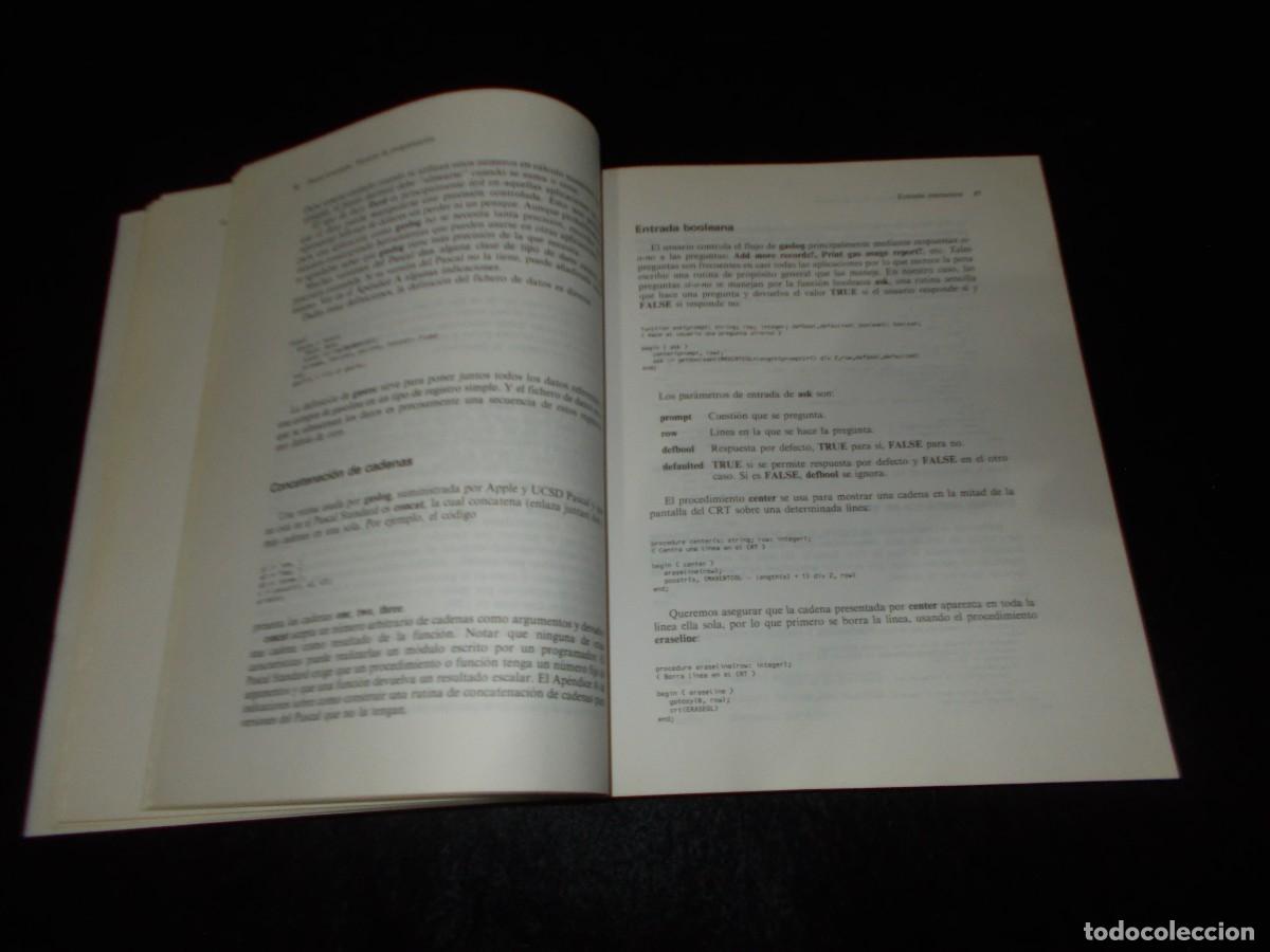 Libros: PASCAL AVANZADO T&Eacute;CNICAS DE PROGRAMACI&Oacute;N. Paul A.Sand. Osborne/McGraw-Hill 1985. Libro - Foto 3