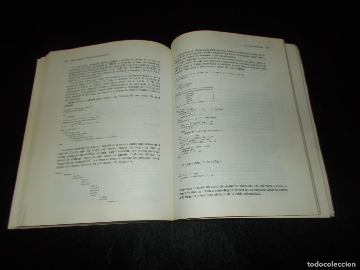 Libros: PASCAL AVANZADO T&Eacute;CNICAS DE PROGRAMACI&Oacute;N. Paul A.Sand. Osborne/McGraw-Hill 1985. Libro - Foto 6