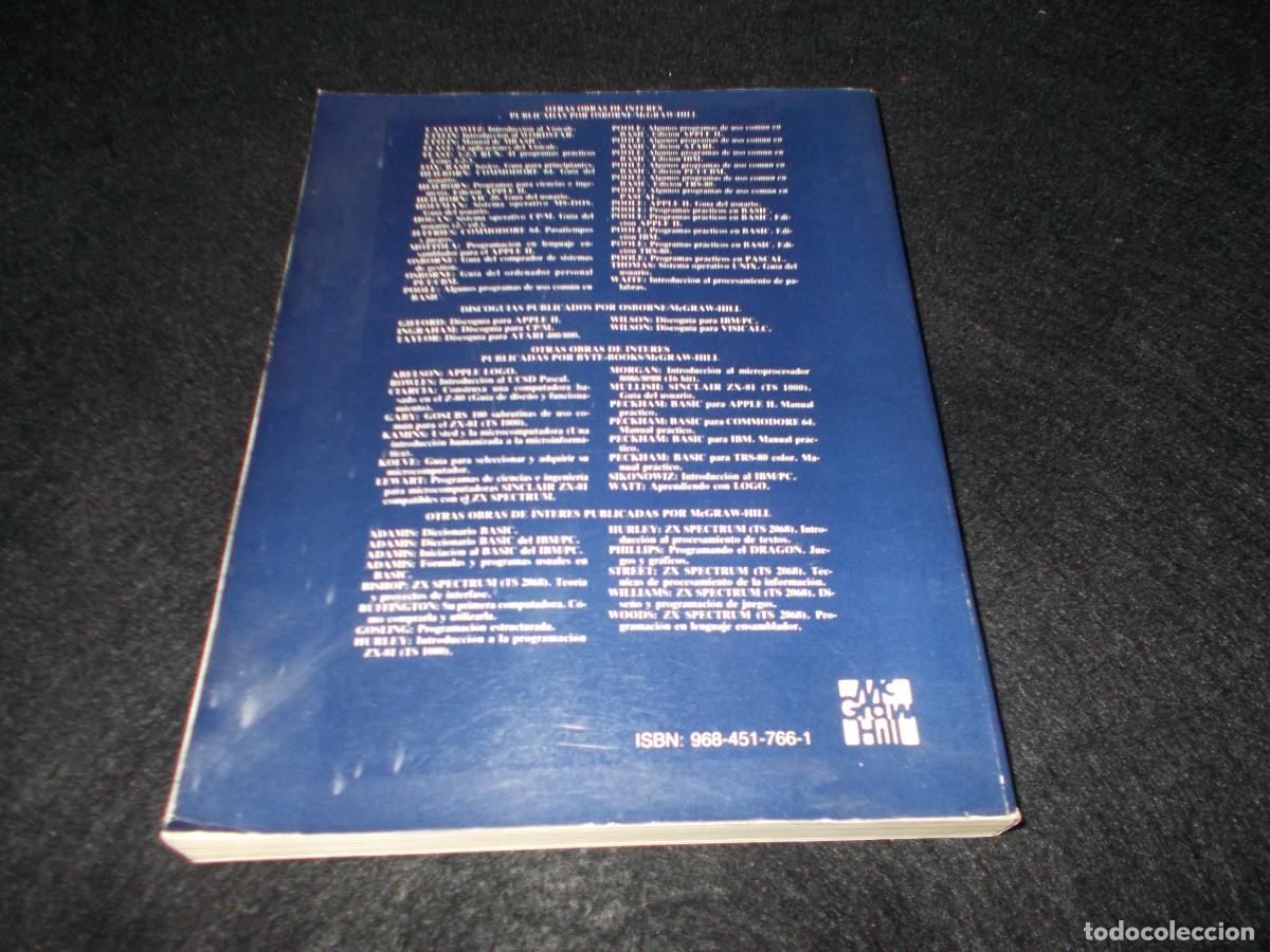 Libros: PASCAL AVANZADO T&Eacute;CNICAS DE PROGRAMACI&Oacute;N. Paul A.Sand. Osborne/McGraw-Hill 1985. Libro - Foto 7